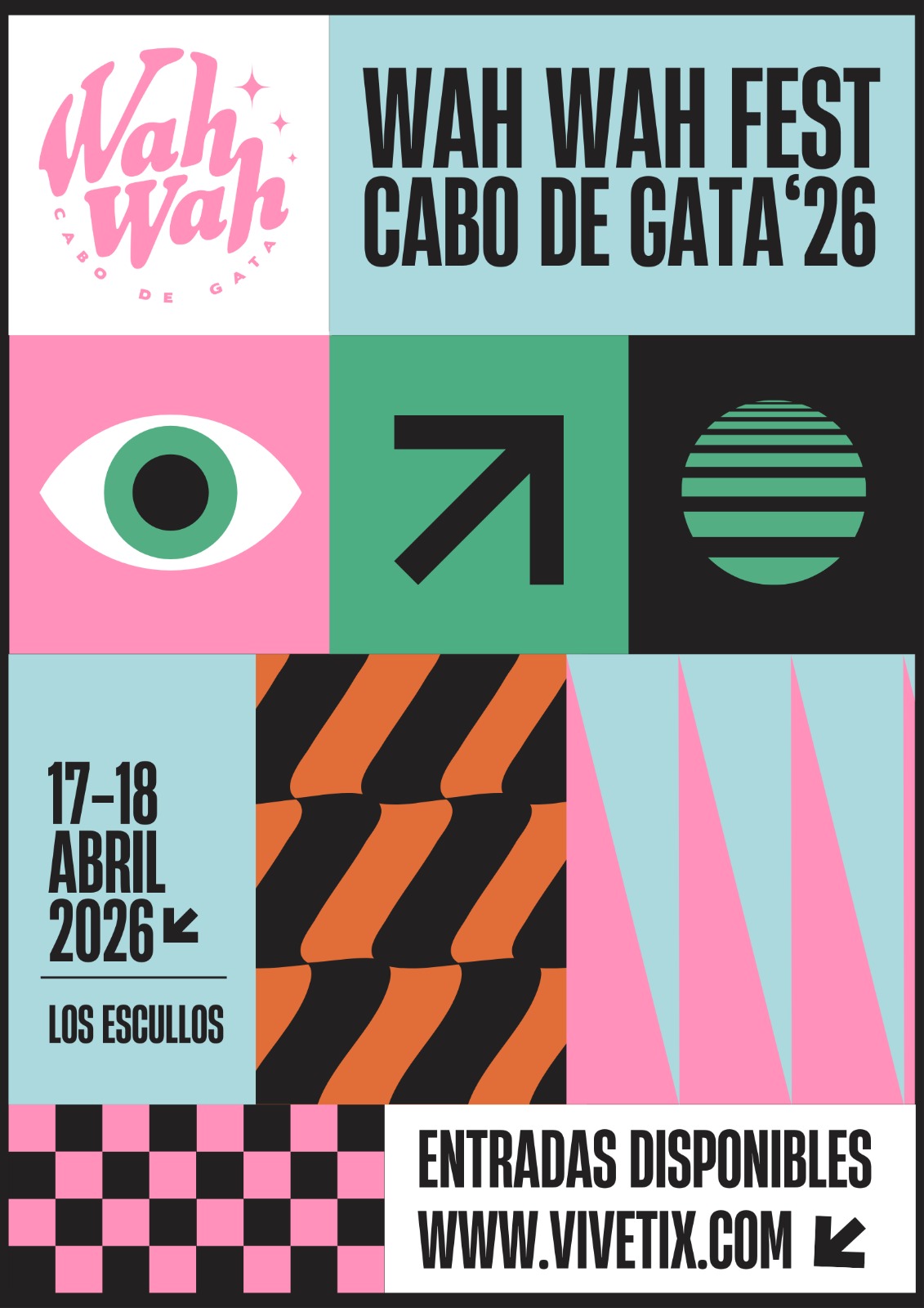 Cartel Promocional Wah Wah Fest
